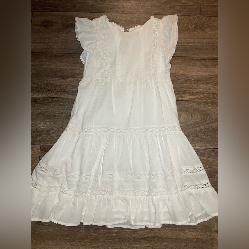 💕Beautiful Little Girl White Dress💕